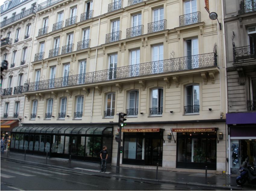 Hotel Opera Lafayette Párizs Kültér fotó