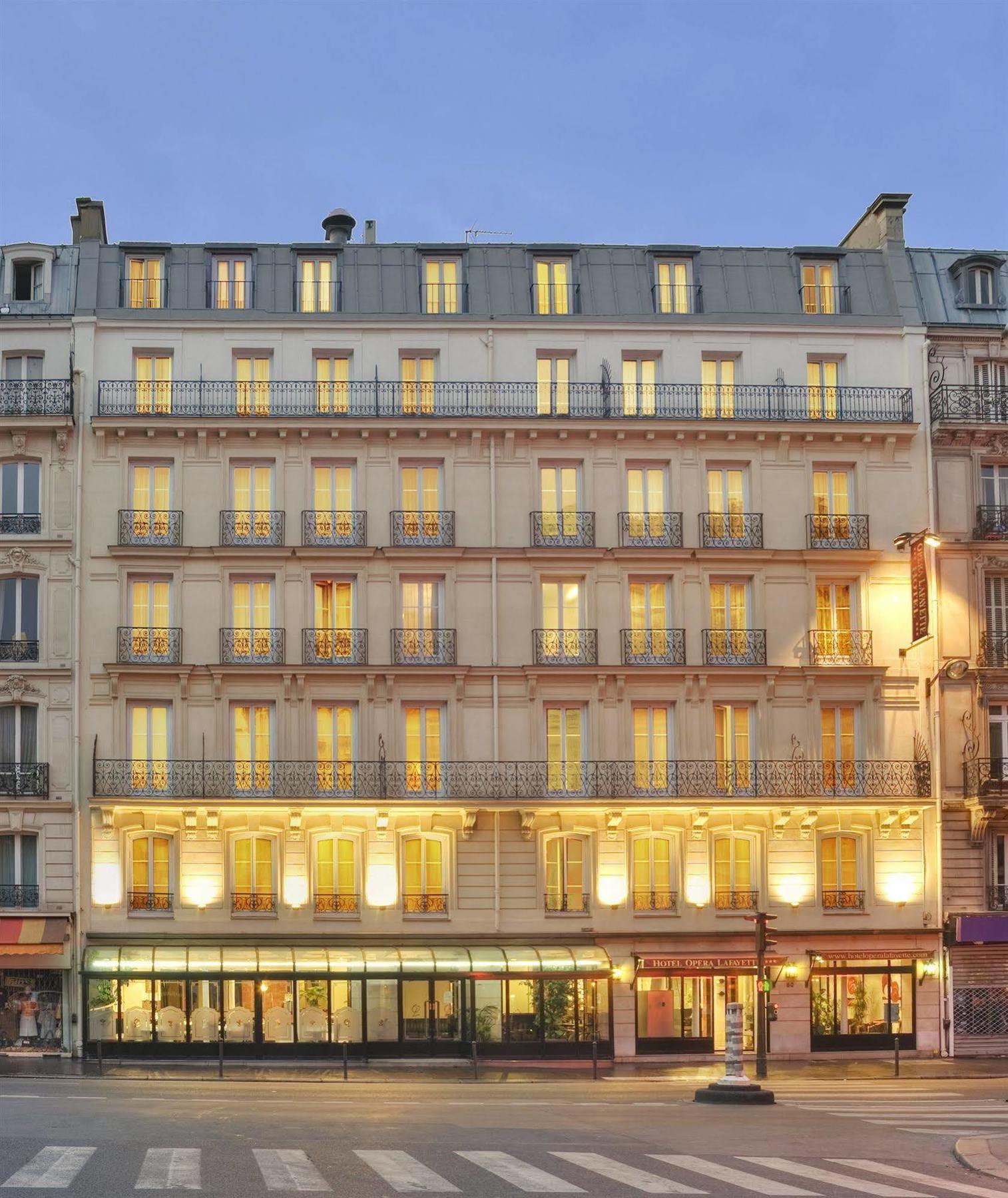 Hotel Opera Lafayette Párizs Kültér fotó
